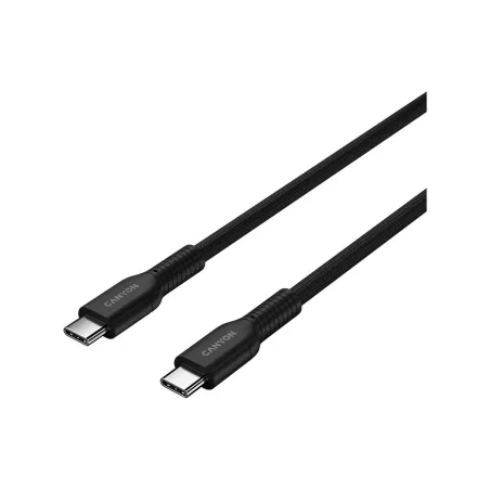 Canyon cable OnWire 60CL C-C 60W COLOR Braided 1m Black