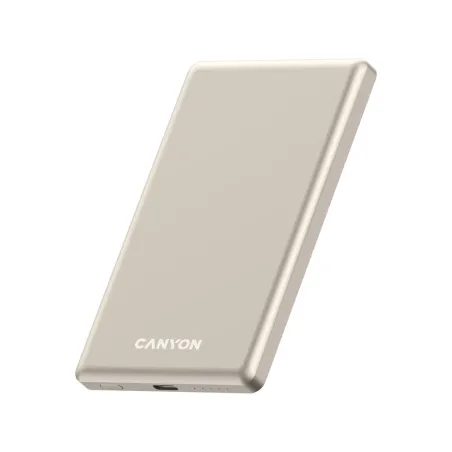 Canyon power bank OnPower 505 slim Magnetic 5000 mAh PD20W Beige