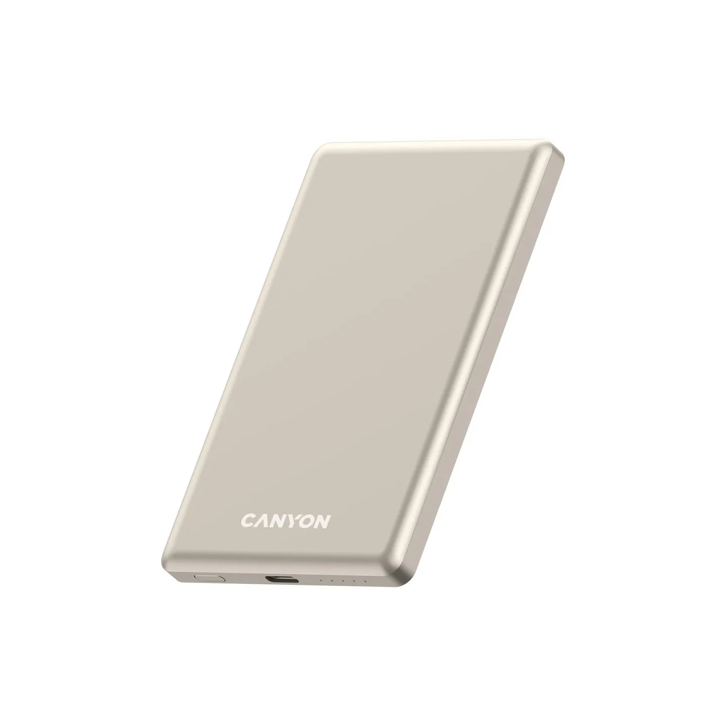 Canyon power bank OnPower 505 slim Magnetic 5000 mAh PD20W Beige