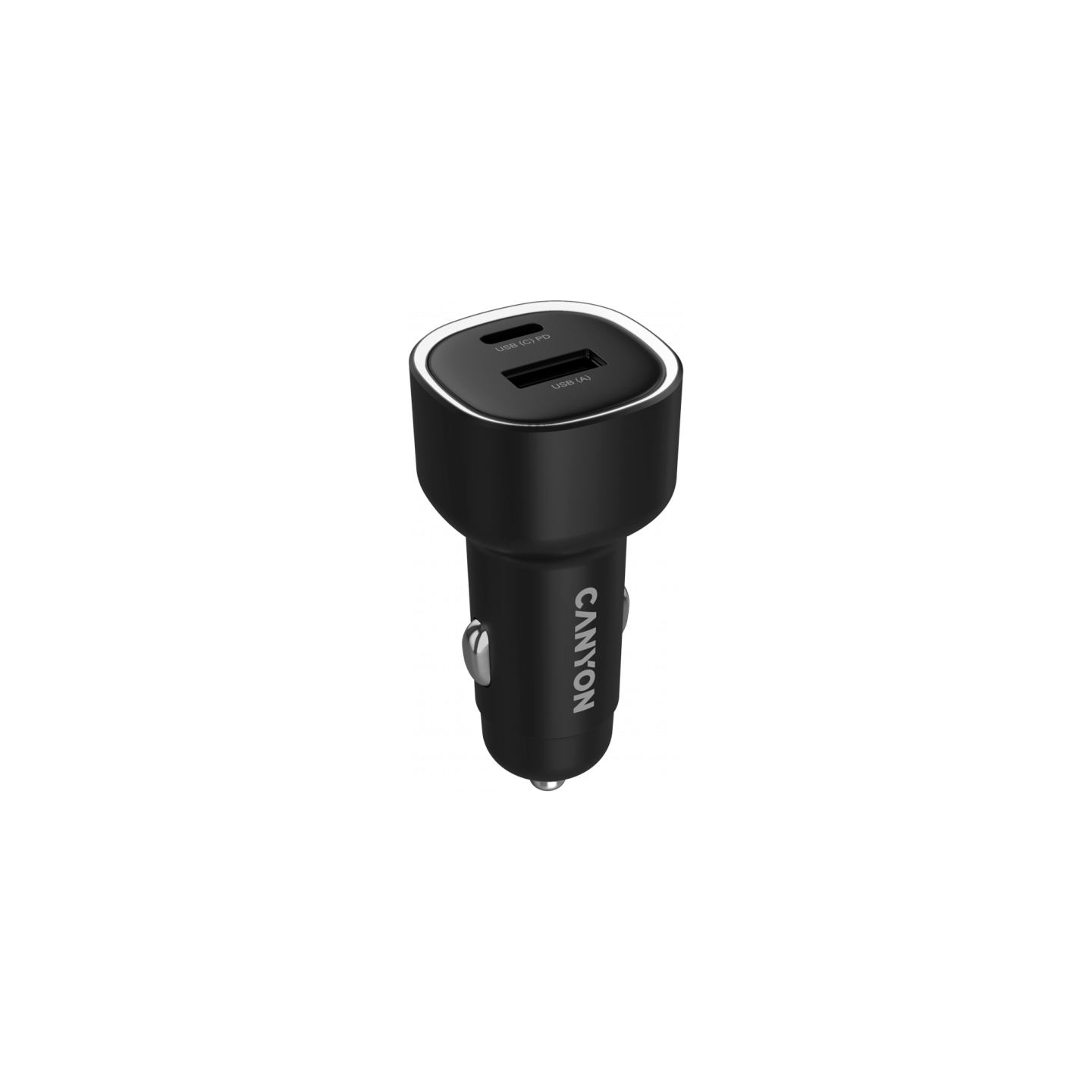Canyon car charger OnDrive 48 PD 48W USB-A+USB-C Black