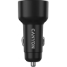 Canyon car charger OnDrive 48 PD 48W USB-A+USB-C Black