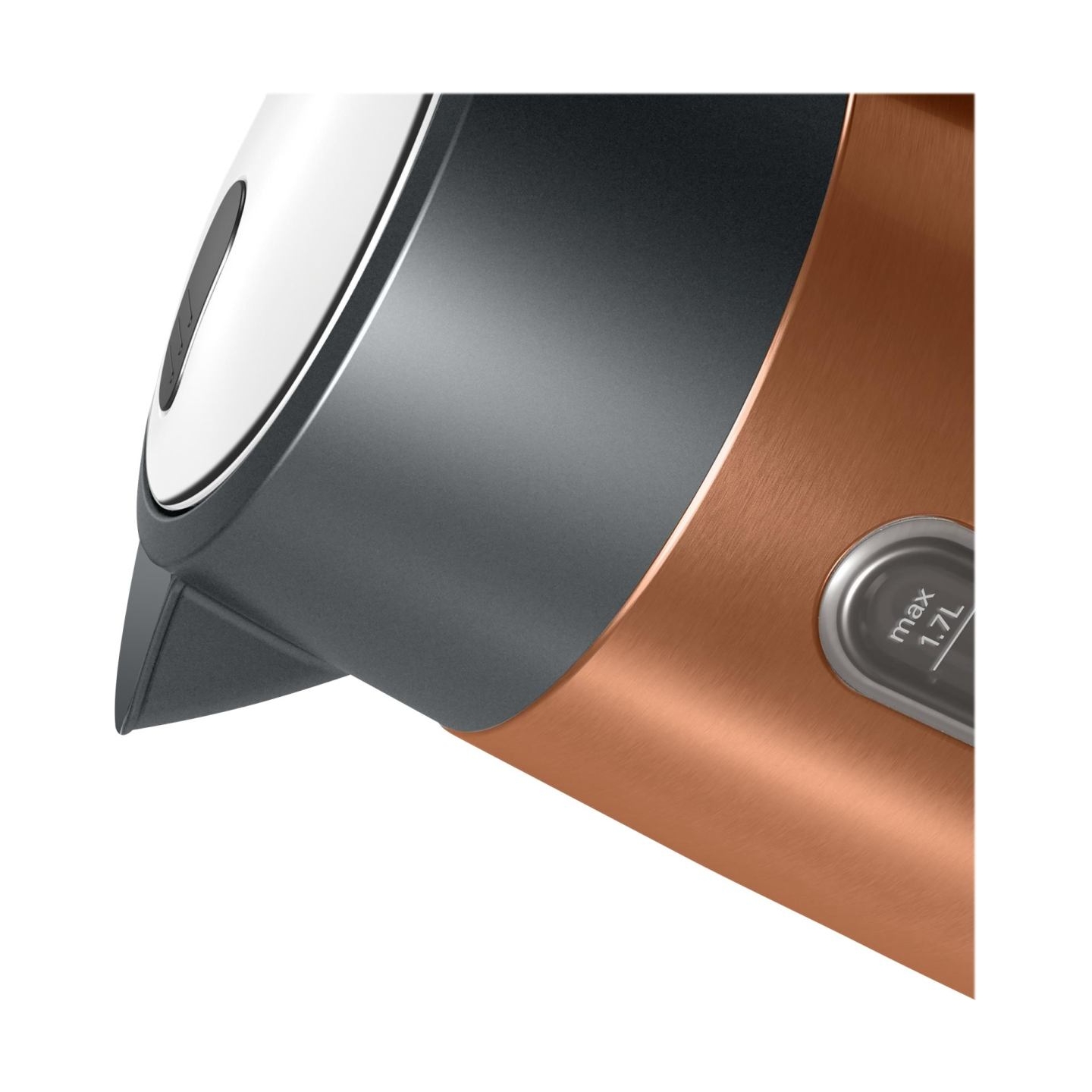 Bosch | Kettle | TWK4P439 | Electric | 2400 W | 1.7 L | Stainless steel | 360° rotational base | Copper