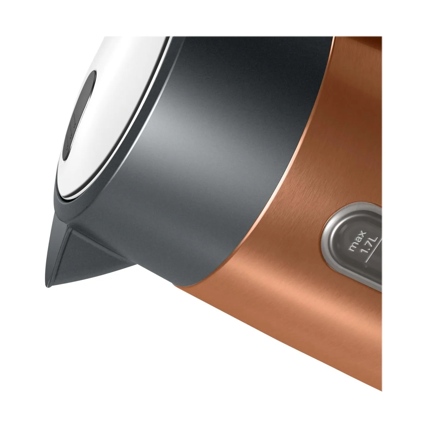 Bosch | Kettle | TWK4P439 | Electric | 2400 W | 1.7 L | Stainless steel | 360° rotational base | Copper