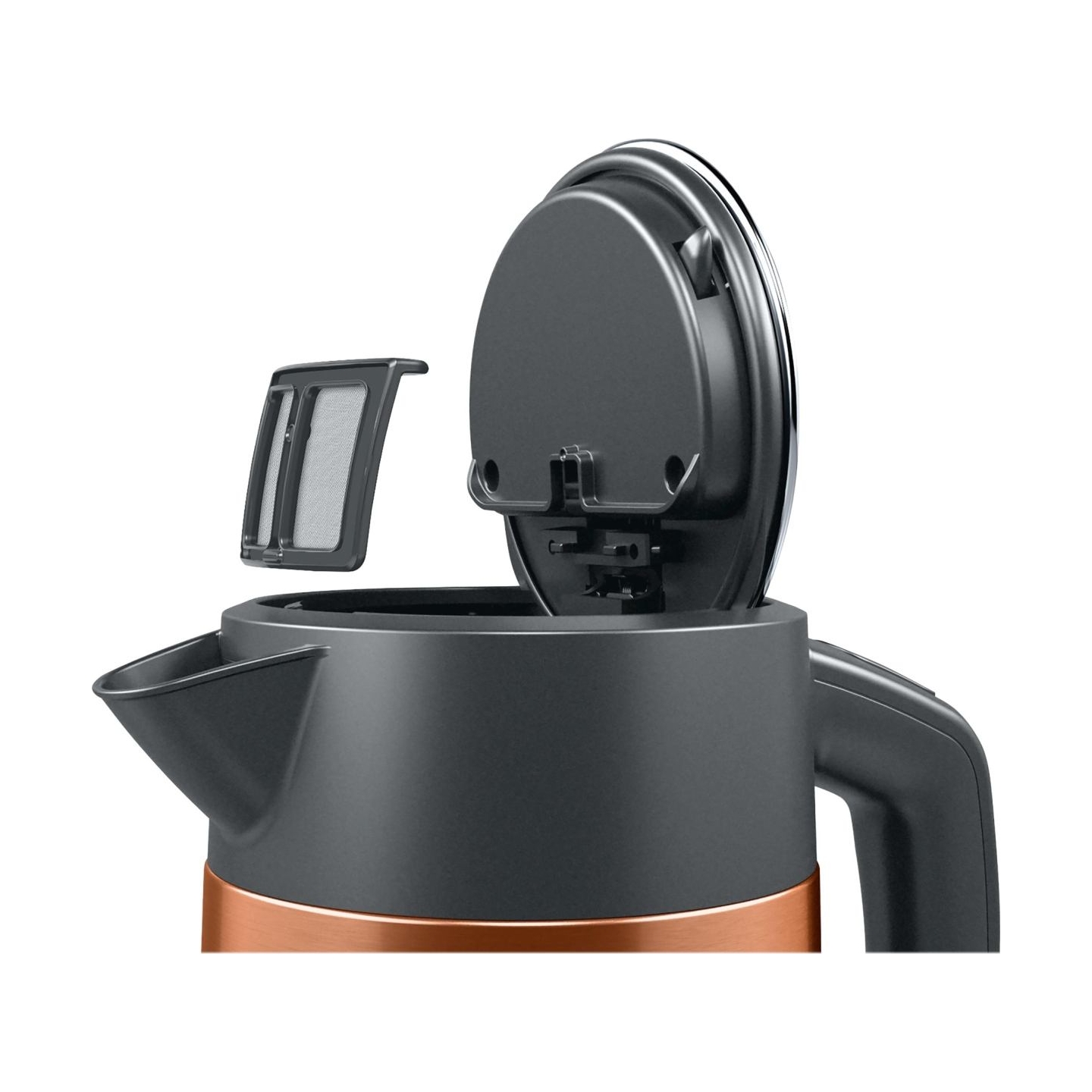 Bosch | Kettle | TWK4P439 | Electric | 2400 W | 1.7 L | Stainless steel | 360° rotational base | Copper