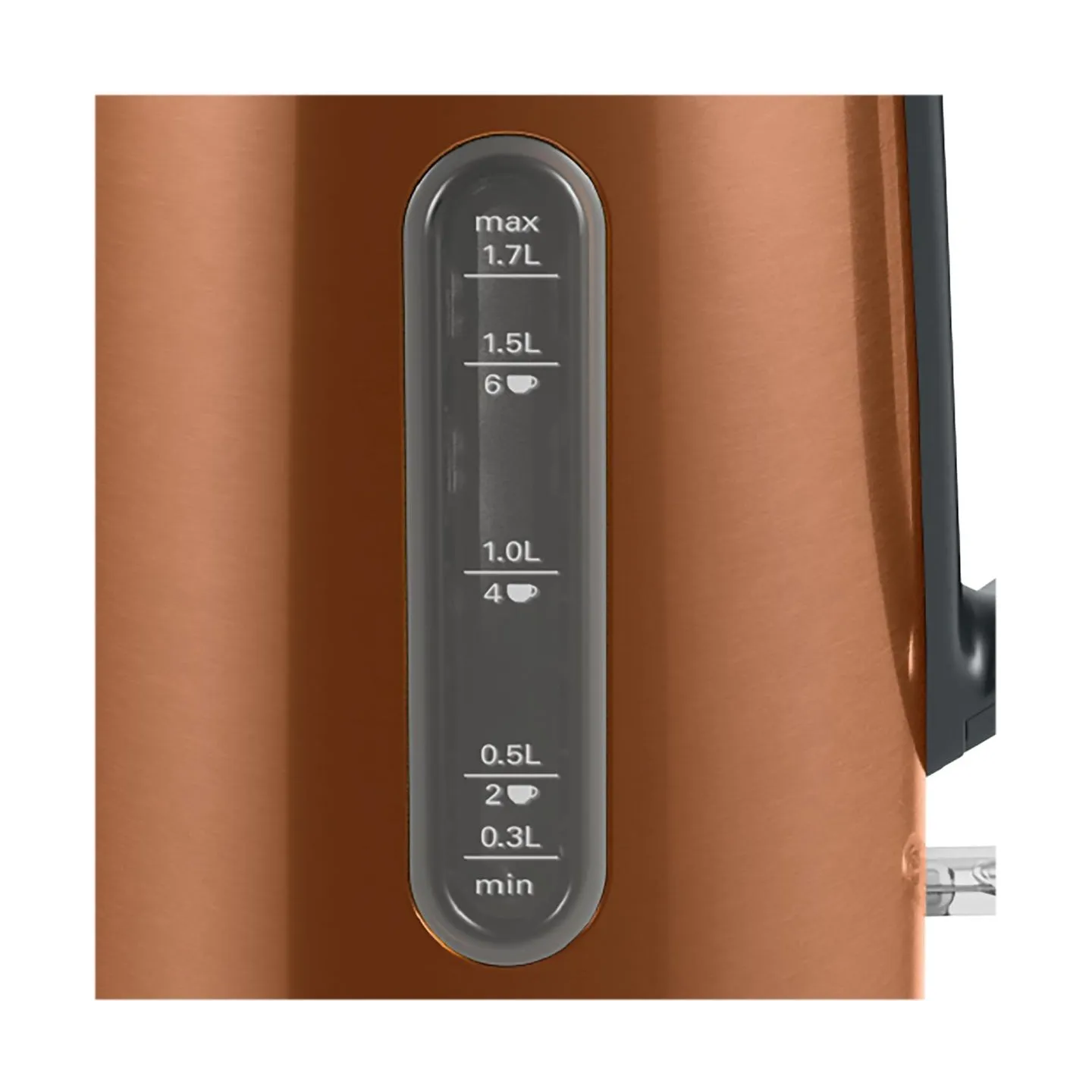 Bosch | Kettle | TWK4P439 | Electric | 2400 W | 1.7 L | Stainless steel | 360° rotational base | Copper