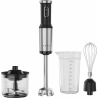 Aeno Hand Blender, 1200W in CB, Black, Tiger Teeth Cutter, Whisk, Food Processor, Cup