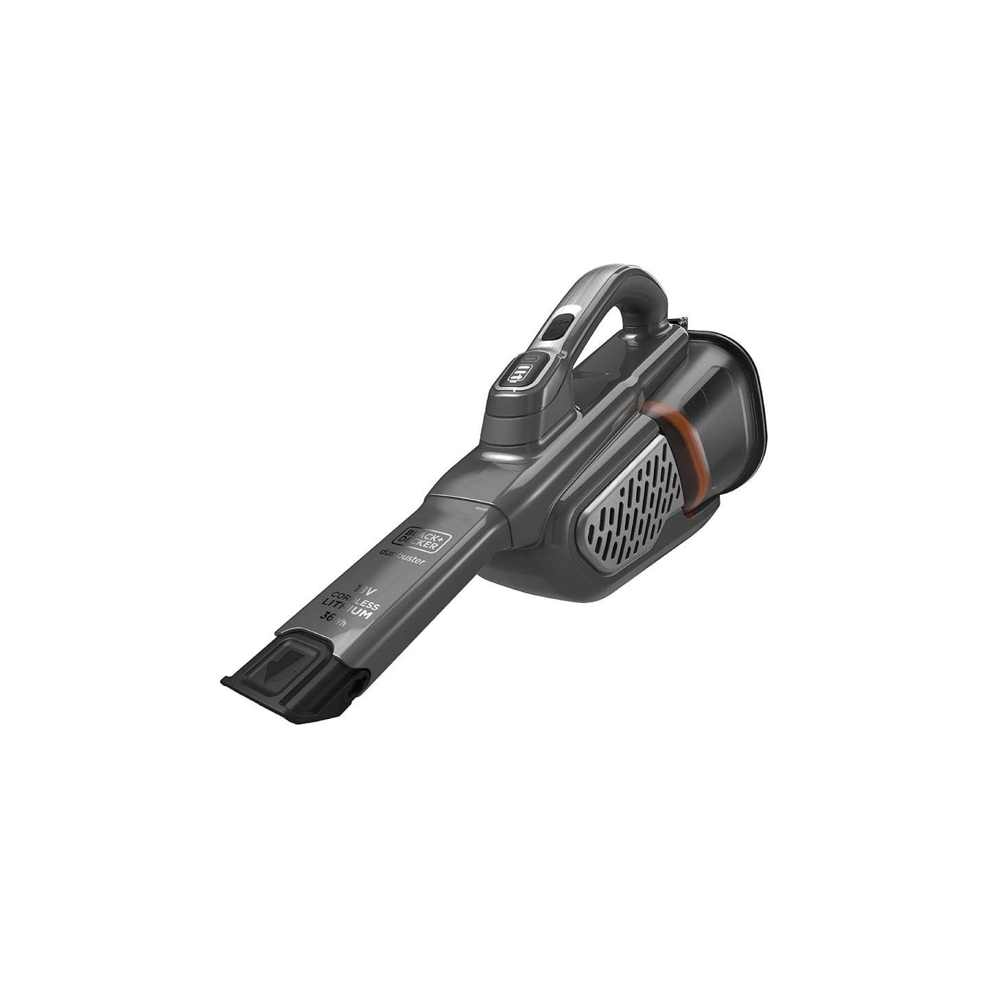 Black & Decker Vacuum Cleaner | BHHV520JF-QW | Cordless | 36 W | 18 V | Operating time (max) 21 min | Grey/Black