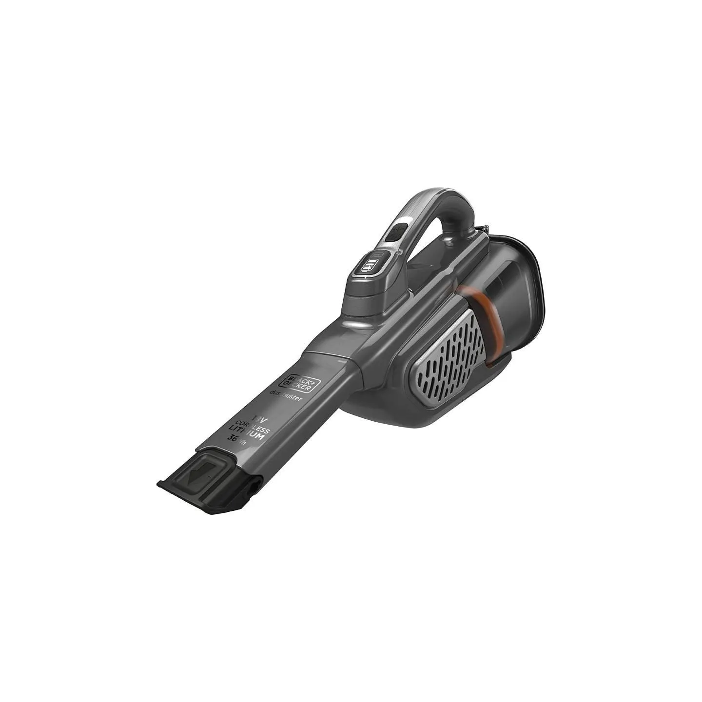 Black & Decker Vacuum Cleaner | BHHV520JF-QW | Cordless | 36 W | 18 V | Operating time (max) 21 min | Grey/Black