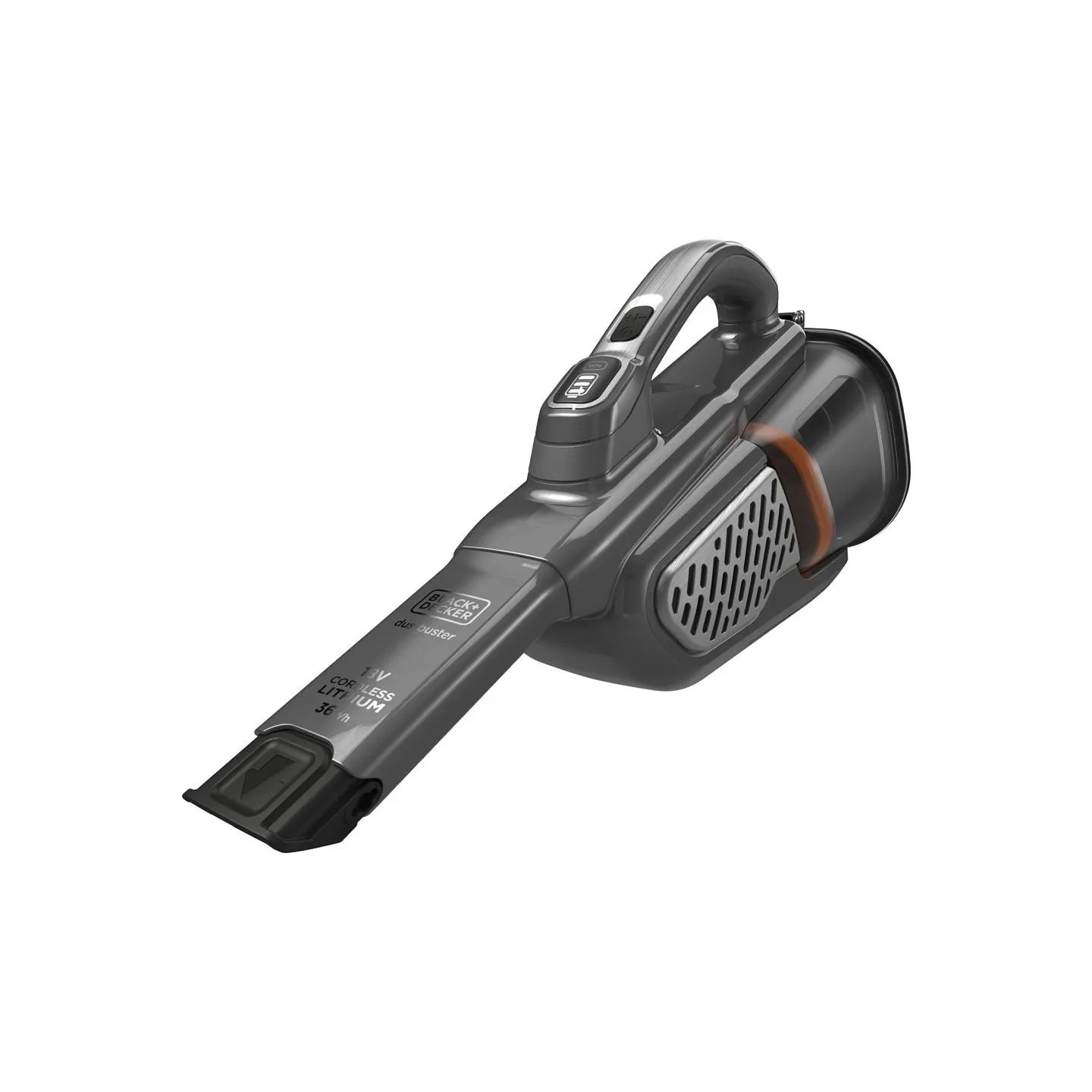 Black & Decker Vacuum Cleaner | BHHV520JF-QW | Cordless | 36 W | 18 V | Operating time (max) 21 min | Grey/Black