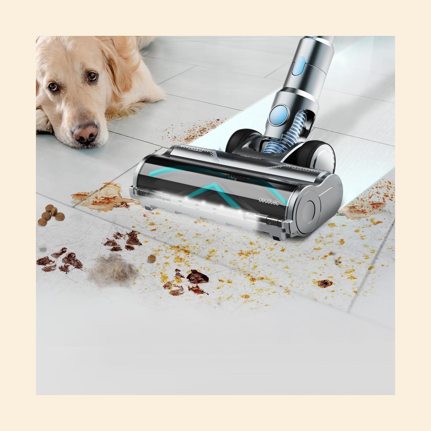 Cecotec Vacuum cleaner | Conga Rockstar P50 X-Treme | Corded operating | Handstick | 400 W | 33.6 V | Operating time (max) 60 mi