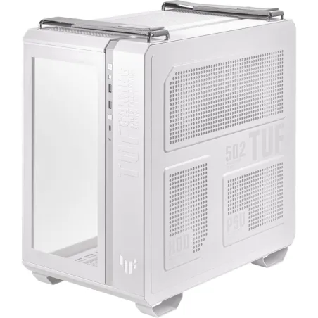 Asus Case|ASUS|TUF Gaming GT502|MidiTower|Case product features Transparent panel|Not included|ATX|MicroATX|MiniITX|Colour White