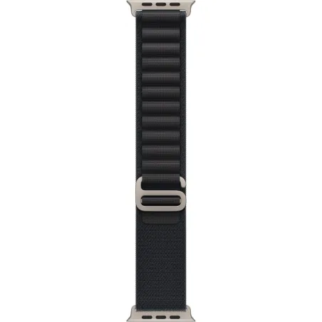 Apple 49mm Black Alpine Loop - Large - Natural Titanium Finish | Apple