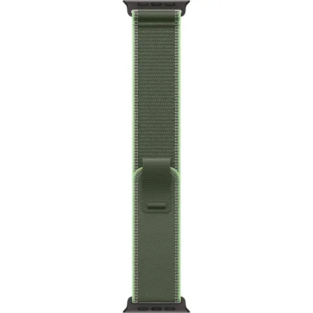 Apple 49mm Green/Neon Trail Loop - S/M - Black Titanium Finish | Apple