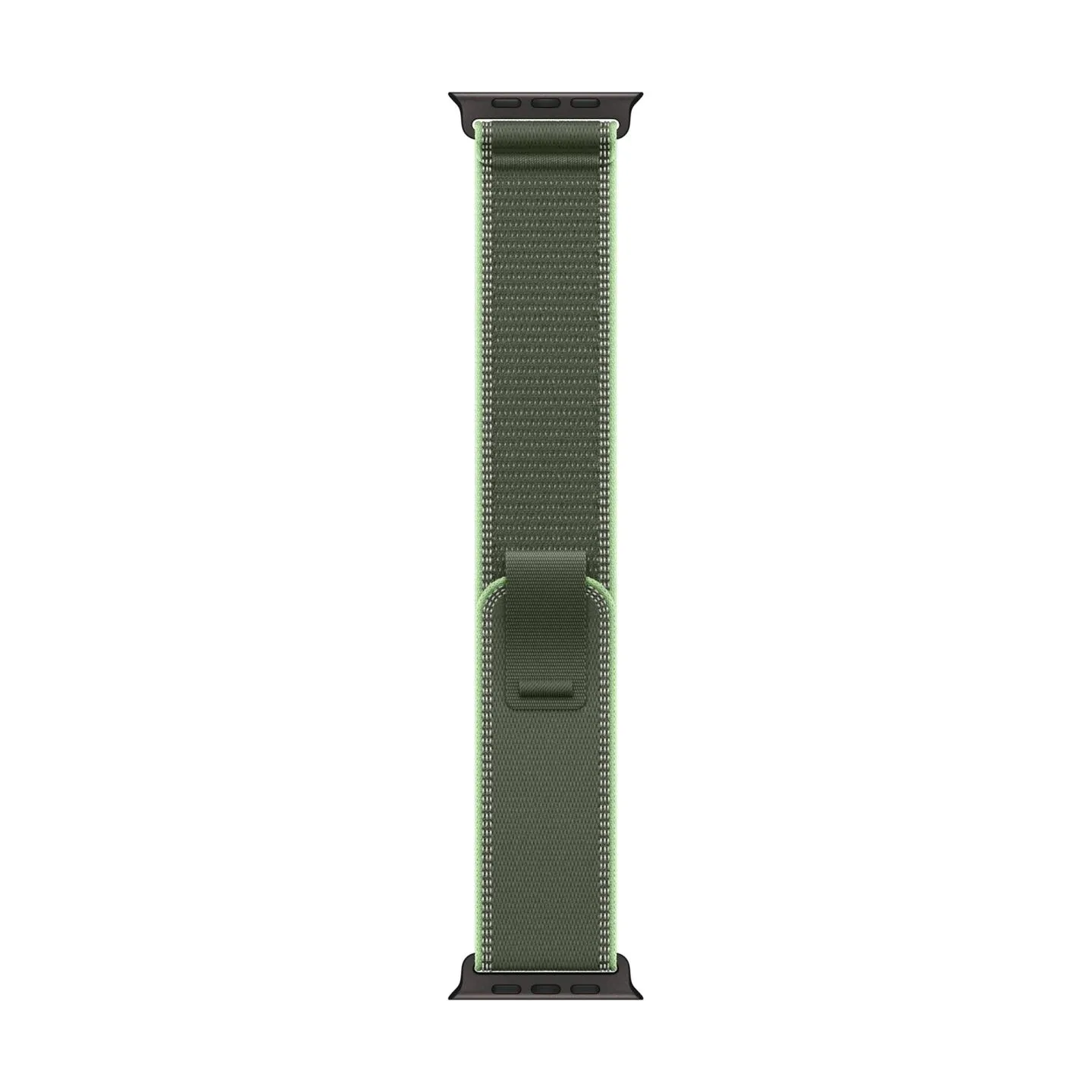 Apple 49mm Green/Neon Trail Loop - S/M - Black Titanium Finish | Apple