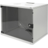 Digitus | 9U wall mounting cabinet | DN-19 09-U-S-1 | Safety class rating IP20. Lockable safety-glass door. 200° door opening an