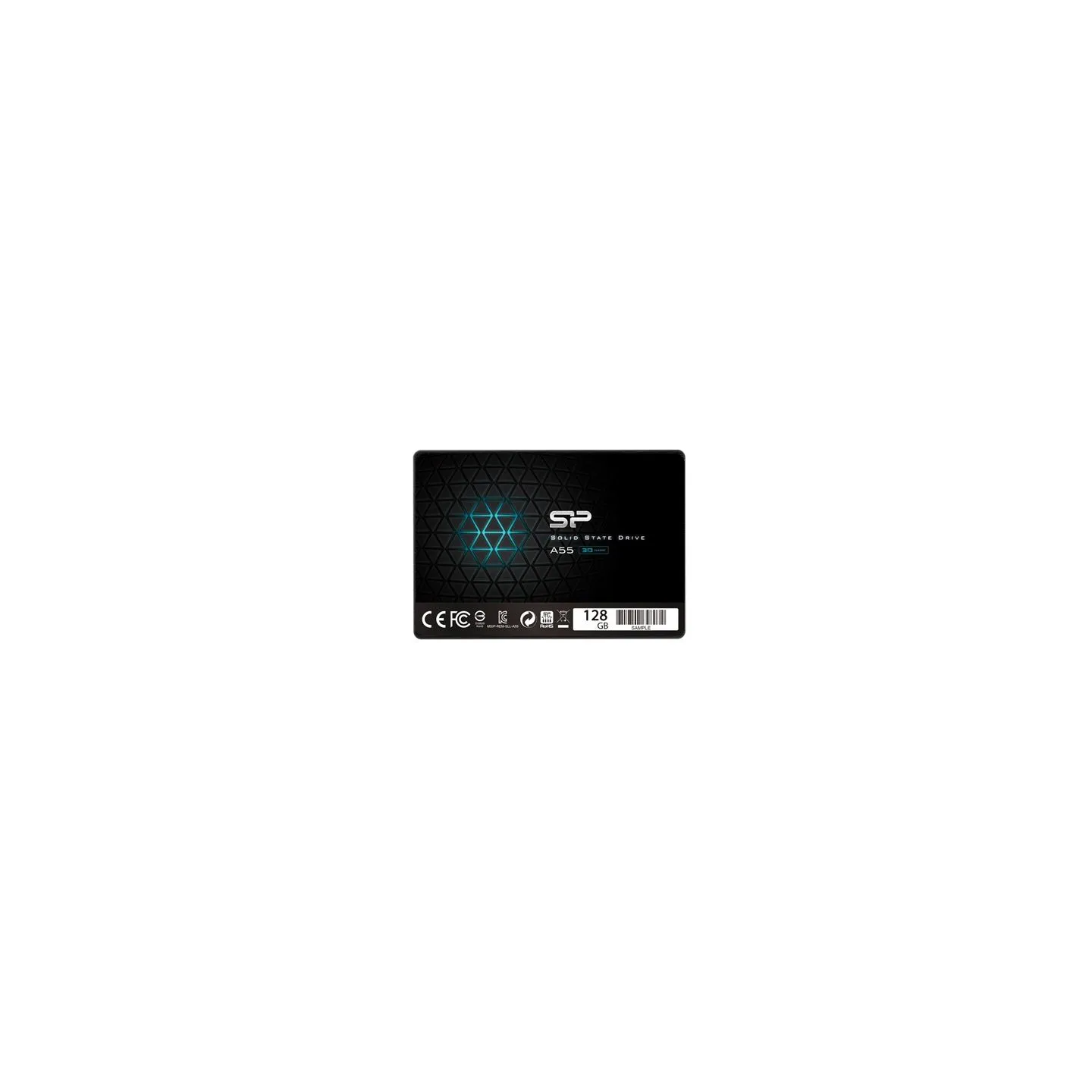 Silicon Power | A55 | 128 GB | SSD form factor 2.5" | Solid-state drive interface SATA | Read speed 550 MB/s | Write speed 420 M