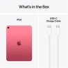 Apple iPad | 11 " | Pink | Liquid Retina | 2360 x 1640 pixels | A16 | 256 GB | Wi-Fi | Bluetooth | 5.3 | iOS