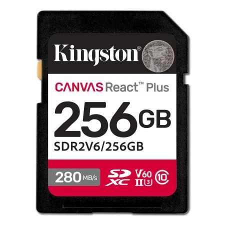 Kingston 256GB Canvas React Plus SDXC