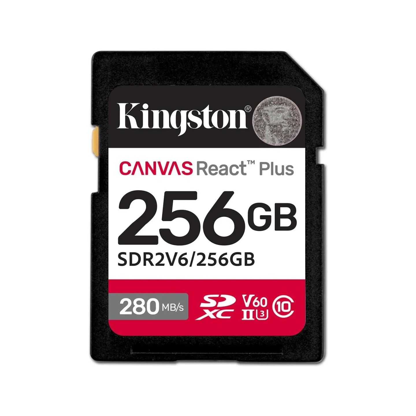 Kingston 256GB Canvas React Plus SDXC