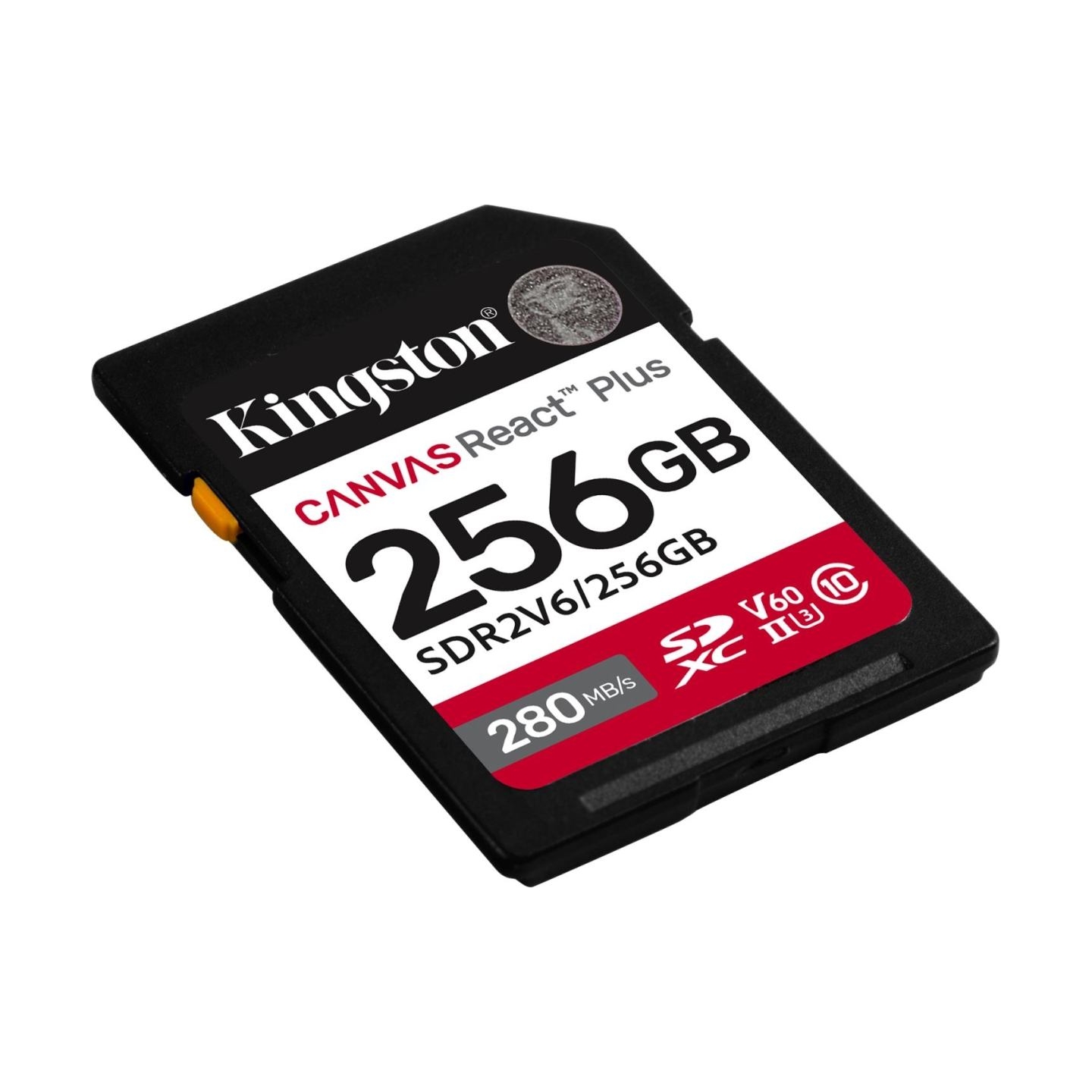 Kingston 256GB Canvas React Plus SDXC