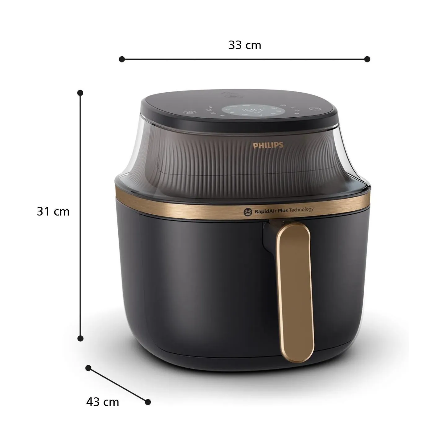 Philips Airfryer | NA332/00 3000 Series | Power 1700 W | Capacity 6.2 L