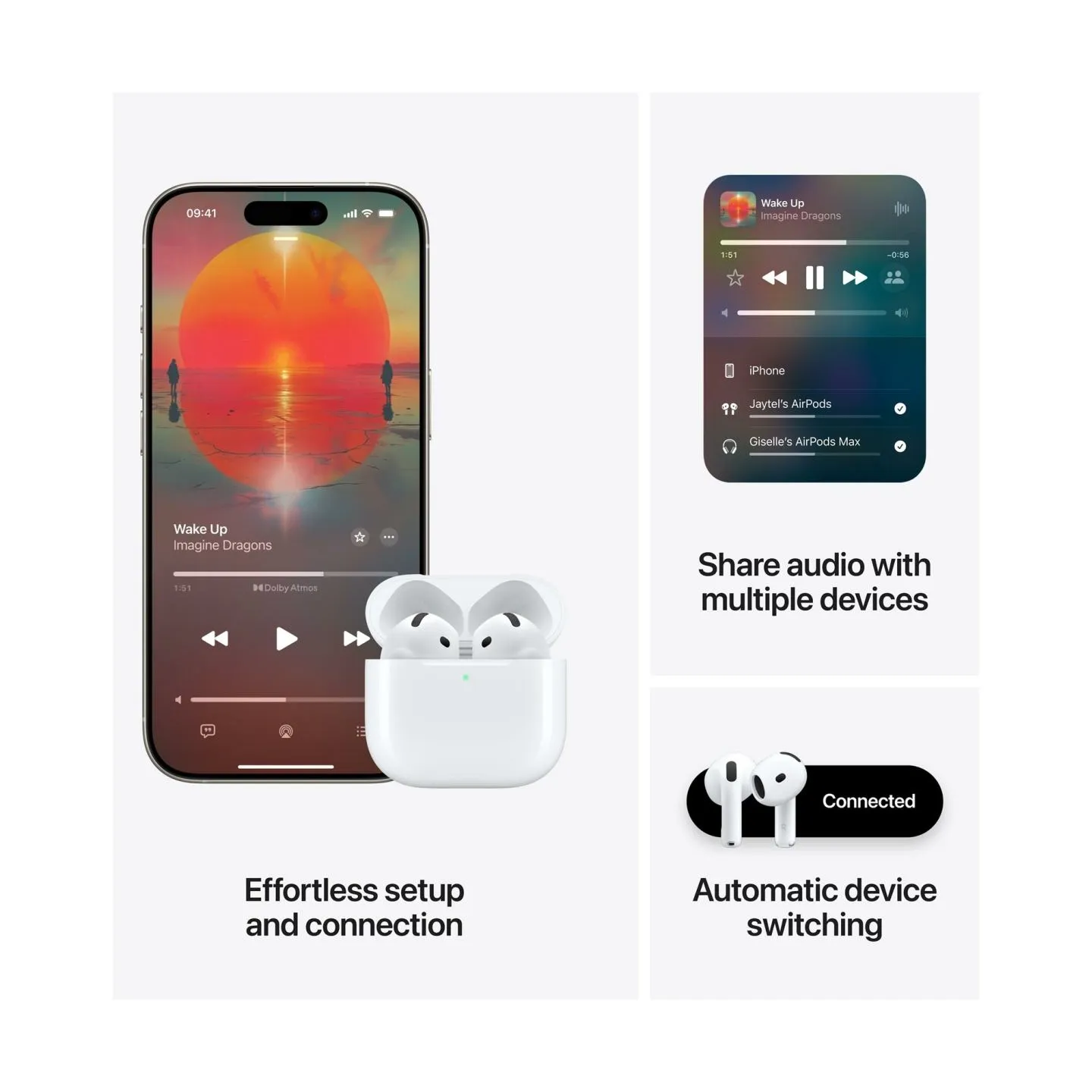 Apple AirPods 4 with Active Noise Cancellation / MXP93ZM/A