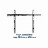 Gembird | Wall mount | WM-70F-02 | Fixed | 37-70 " | Black