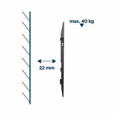 Gembird | Wall mount | WM-70F-02 | Fixed | 37-70 " | Black