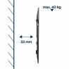Gembird | Wall mount | WM-70F-02 | Fixed | 37-70 " | Black