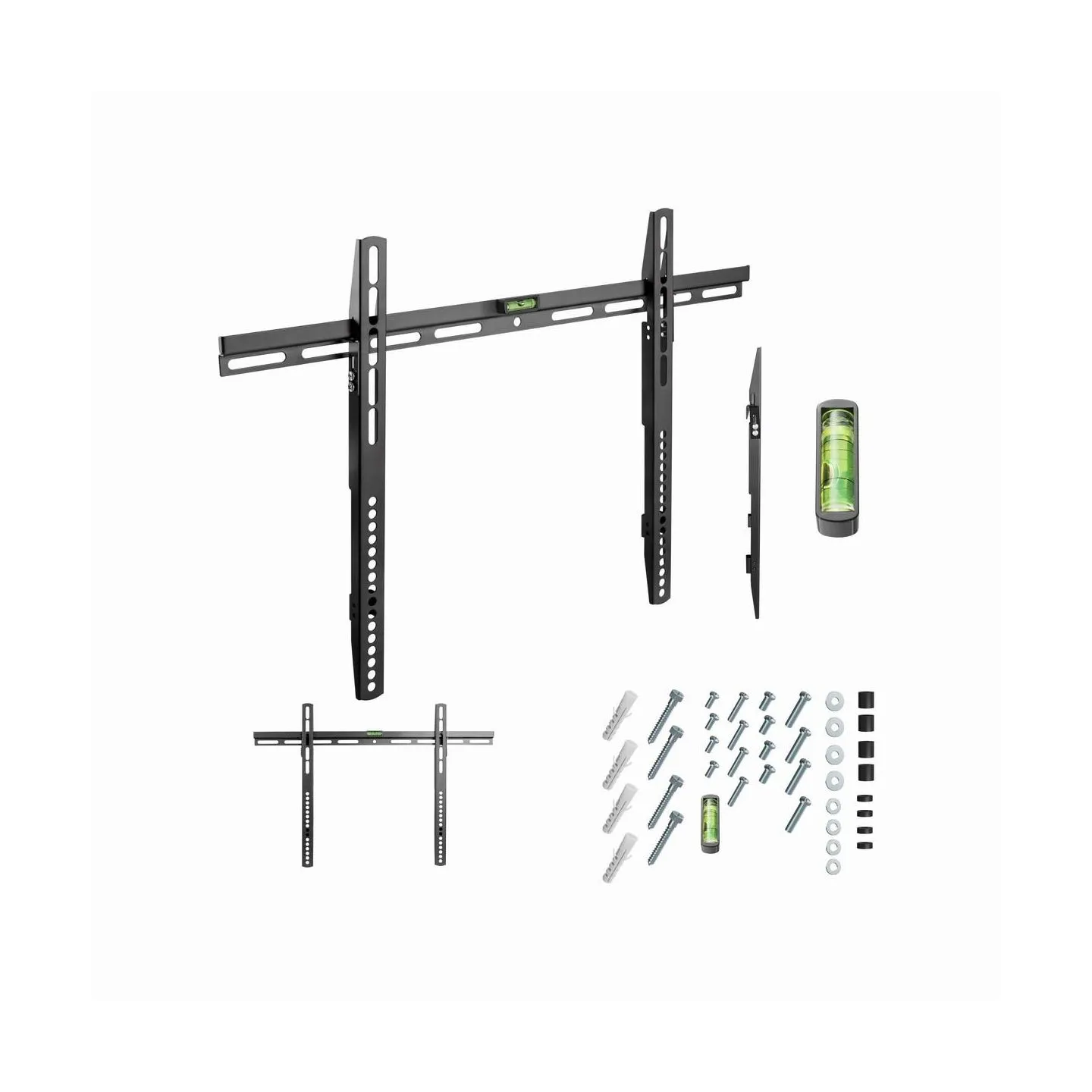 Gembird | Wall mount | WM-70F-02 | Fixed | 37-70 " | Black