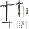 Gembird | Wall mount | WM-70F-02 | Fixed | 37-70 " | Black