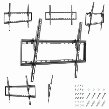 Gembird | Wall mount | WM-70T-03 | Tilt | 37-70 " | Black
