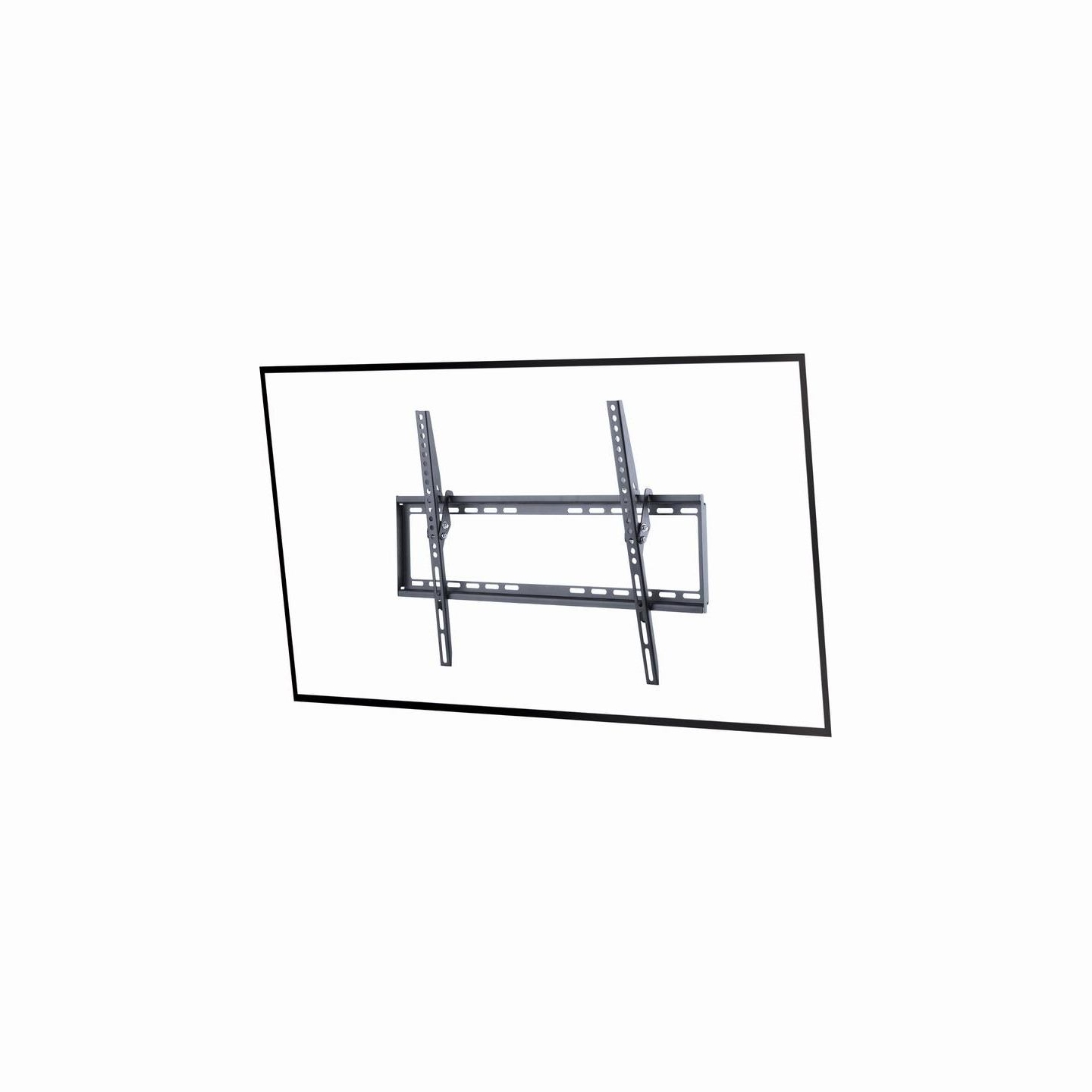 Gembird | Wall mount | WM-70T-03 | Tilt | 37-70 " | Black