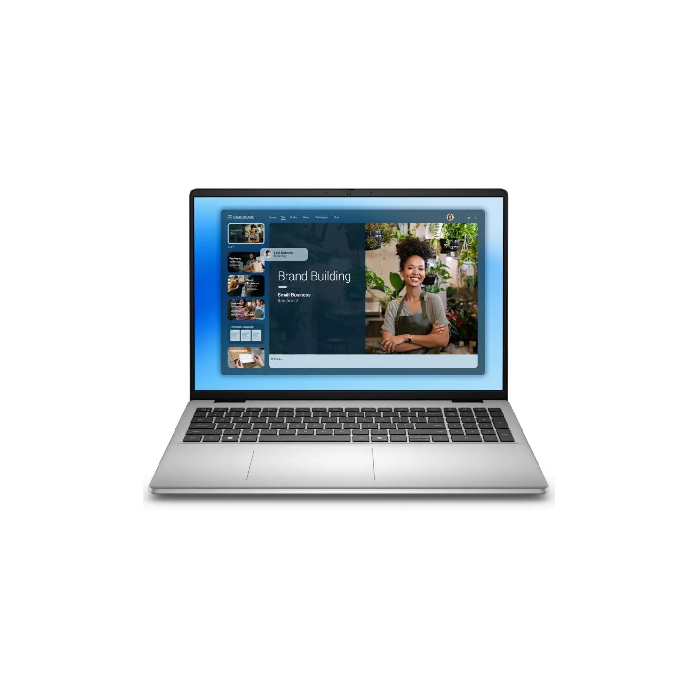 Dell 16 AG FHD+ i7-150U/32GB/1TB/Intel Graphics/Ubuntu/ENG Backlit Kbd/FP/Silver/3Y Basic OnSite Warranty