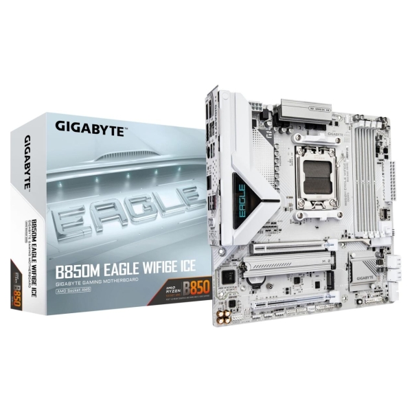 Gigabyte B850M EAGLE WF6E ICE