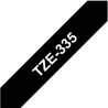 Brother TZE335 tape white/black 12mm 8m