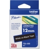 Brother TZE335 tape white/black 12mm 8m