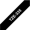 Brother TZE335 tape white/black 12mm 8m