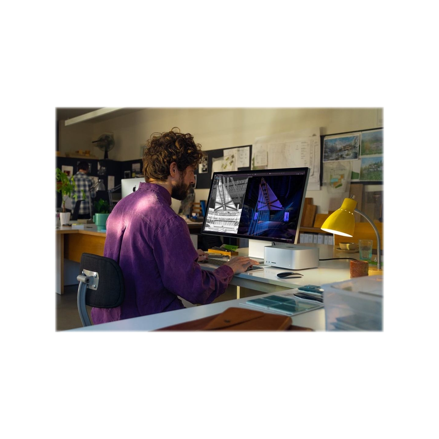 Apple | Studio Display, Nano-Texture Glass | 27 " | 5K | 16:9 | 60 Hz | 5120 x 2880 pixels | 600 cd/m² | Silver