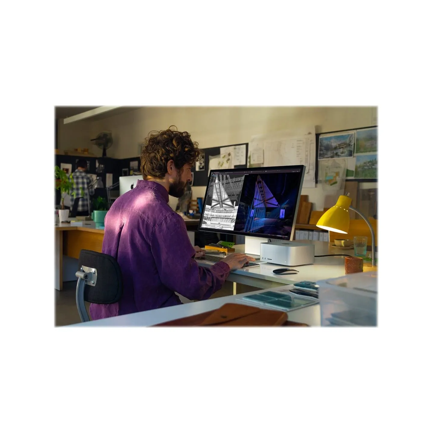 Apple | Studio Display, Nano-Texture Glass | 27 " | 5K | 16:9 | 60 Hz | 5120 x 2880 pixels | 600 cd/m² | Silver