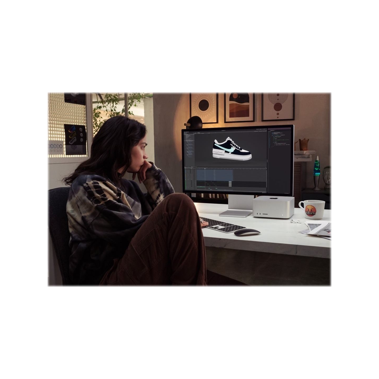 Apple | Studio Display, Nano-Texture Glass | 27 " | 5K | 16:9 | 60 Hz | 5120 x 2880 pixels | 600 cd/m² | Silver