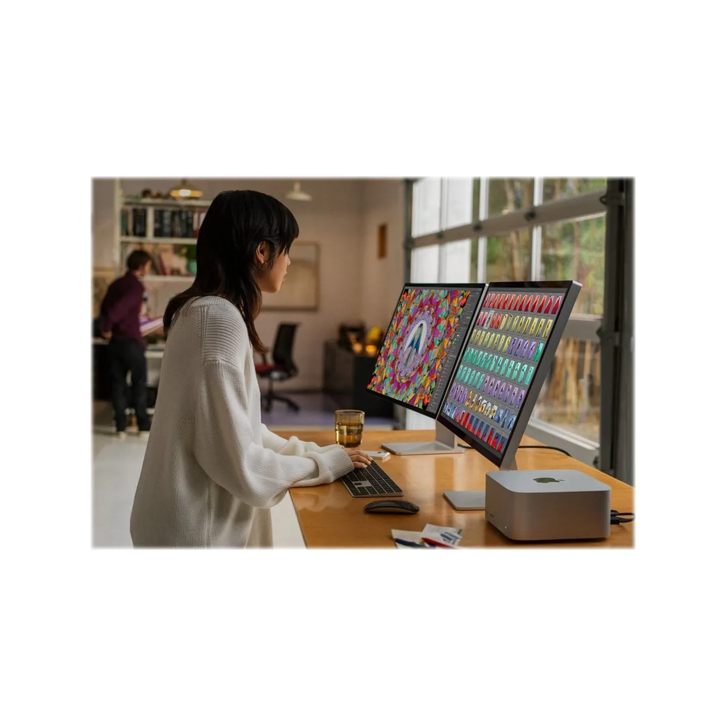 Apple | Studio Display, Nano-Texture Glass | 27 " | 5K | 16:9 | 60 Hz | 5120 x 2880 pixels | 600 cd/m² | Silver