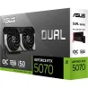 Asus Graphics card GeForce RTX 5070 DUAL 12GB GDDR7 192BIT HDMI/3DP