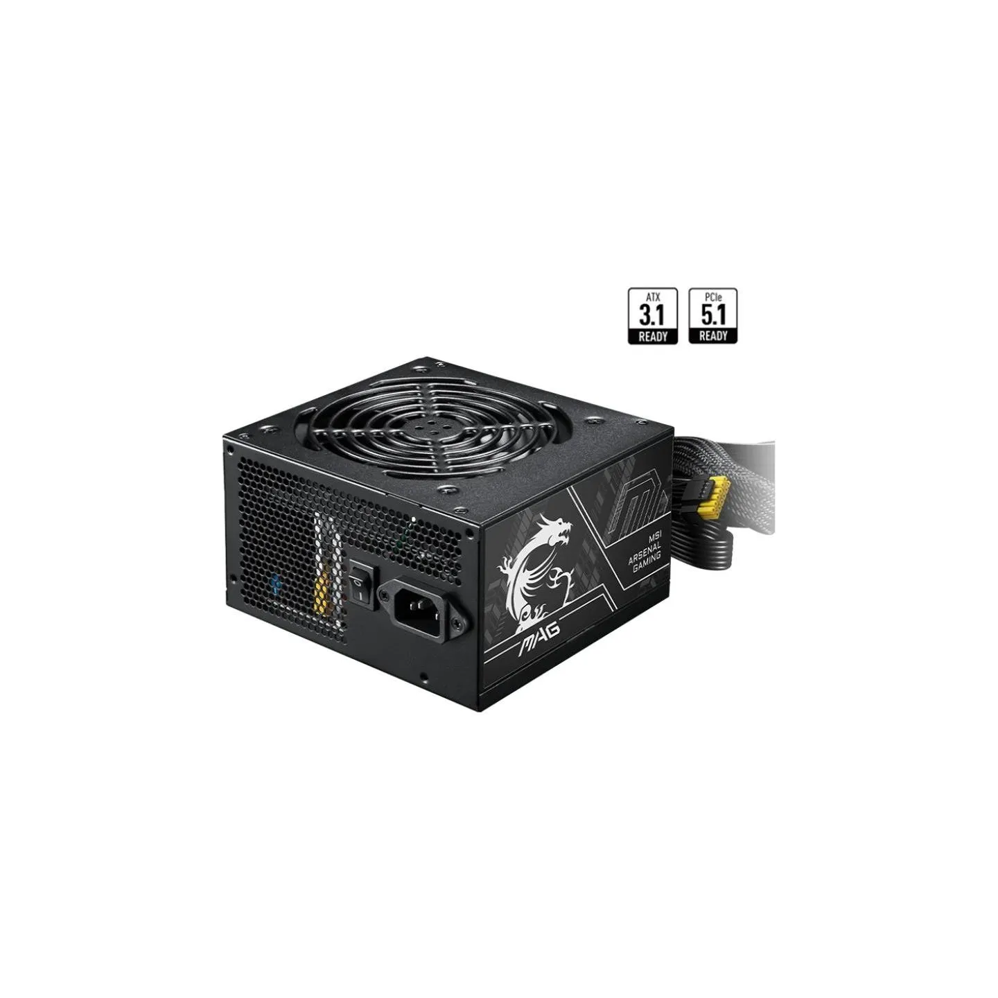 MSI Power Supply|MSI|MAG A750BN PCIE5 II|ATX|PC|100 - 240 V|750 W|MAGA750BNPCIE5II