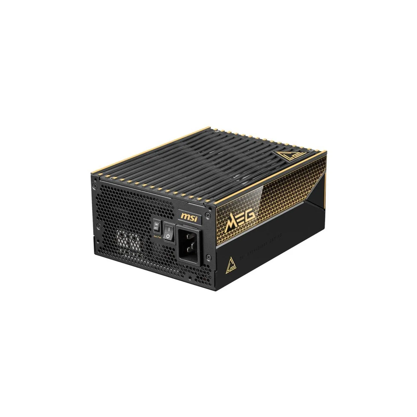 MSI Power Supply|MSI|MEG AI1600T PCIE5|ATX 3.1|1600 Watts|Efficiency 80 PLUS TITANIUM|MEGAI1600TPCIE5