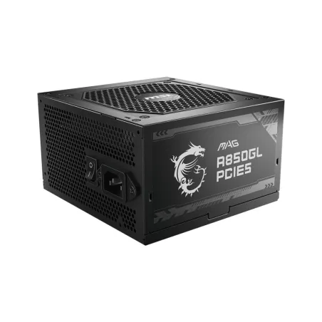 MSI Power Supply|MSI|850 Watts|Efficiency 80 PLUS GOLD|PFC Active|MAGA850GLPCIE5