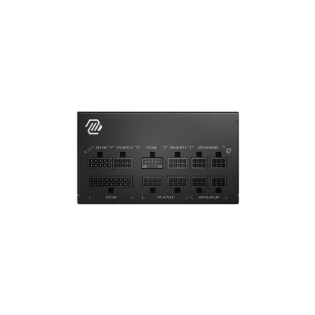 MSI Power Supply|MSI|850 Watts|Efficiency 80 PLUS GOLD|PFC Active|MAGA850GLPCIE5