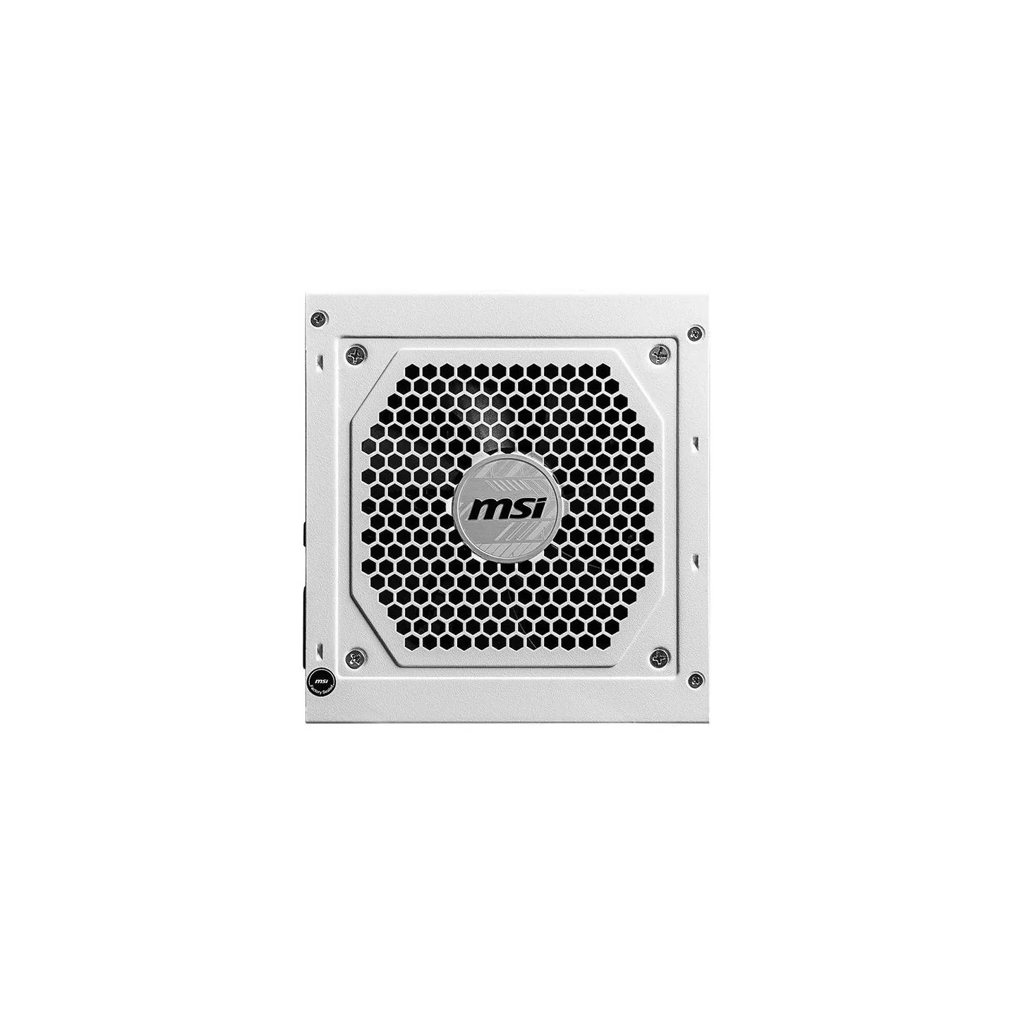 MSI Power Supply|MSI|850 Watts|Efficiency 80 PLUS GOLD|PFC Active|MAGA850GLPCIE5WHITE