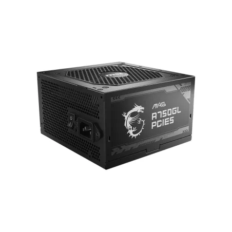 MSI Power Supply|MSI|750 Watts|Efficiency 80 PLUS GOLD|PFC Active|MAGA750GLPCIE5