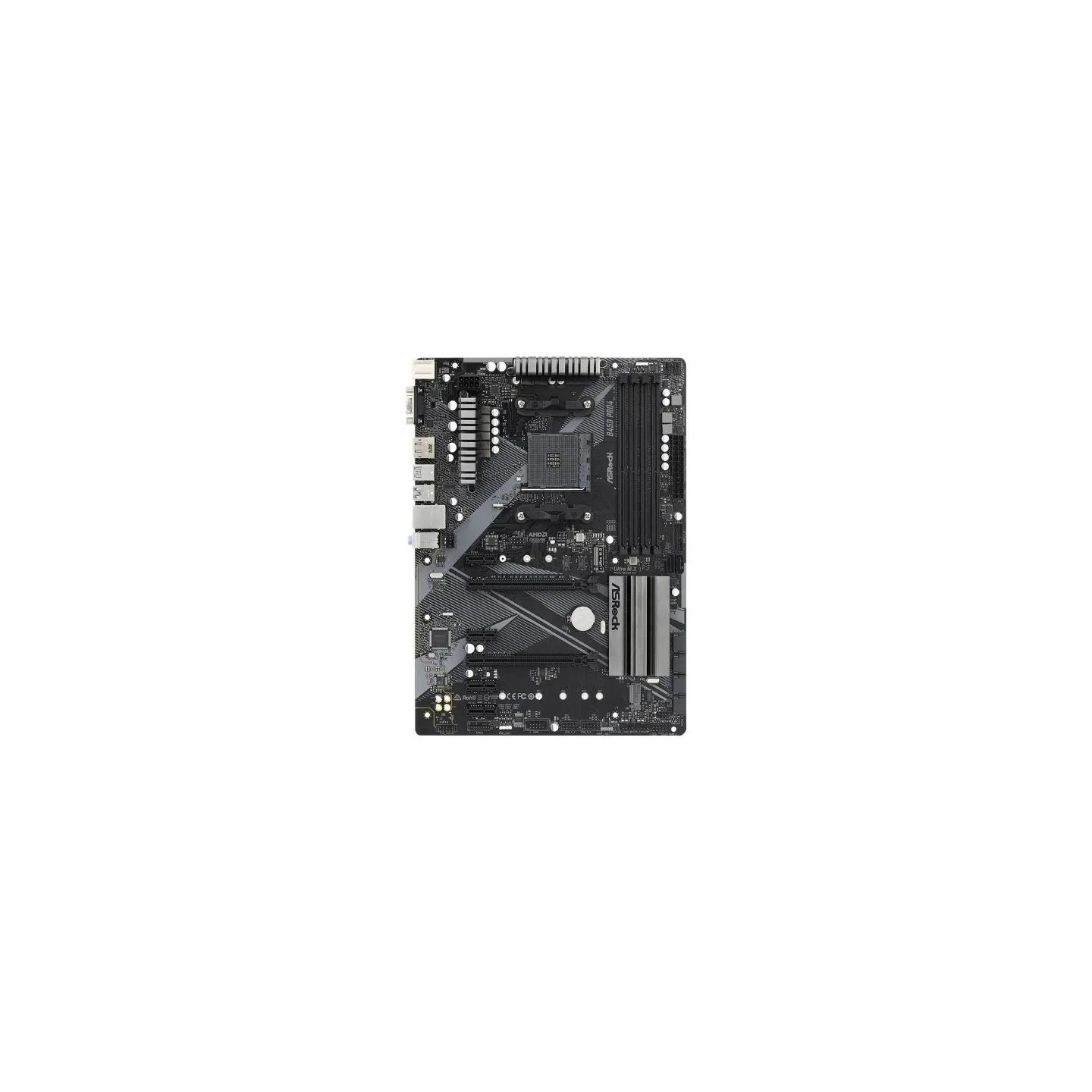 Asrock B450 PRO4 R2.0 AM4 4DDR 4 DP/HDMI M.2 USB3.2 AT
